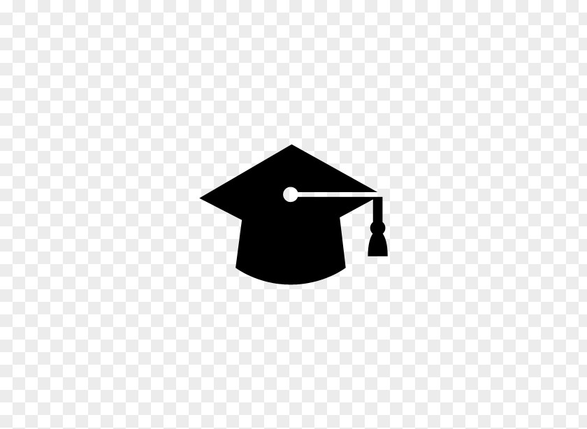 Graduation Hat Logo Angle Font PNG
