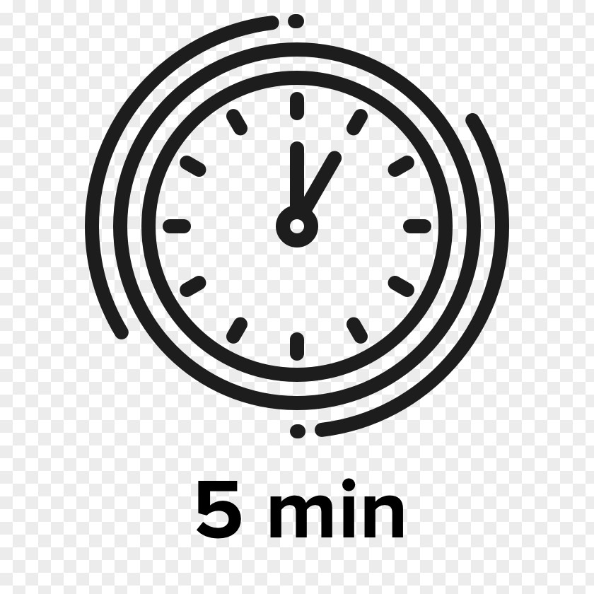 The Second Minute Hour PNG