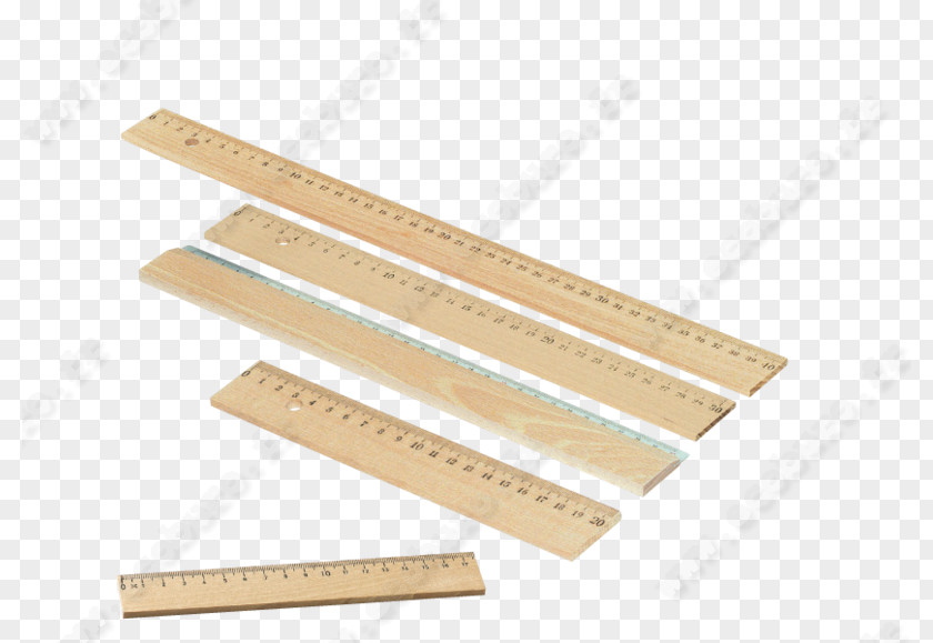 Wood Ruler Maped Pencil Material PNG