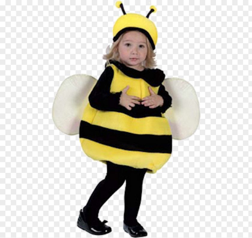 Baby Costume Bumblebee Halloween Toddler PNG