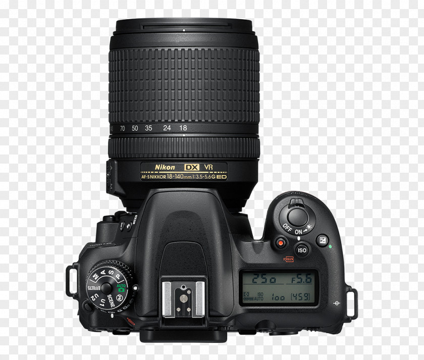 Camera AF-S DX Nikkor 18-140mm F/3.5-5.6G ED VR Digital SLR Nikon Format Kit Lens PNG