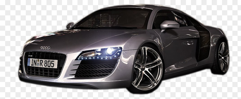 Cool Sports Car Material Free To Pull Audi R8 Vehicle PNG