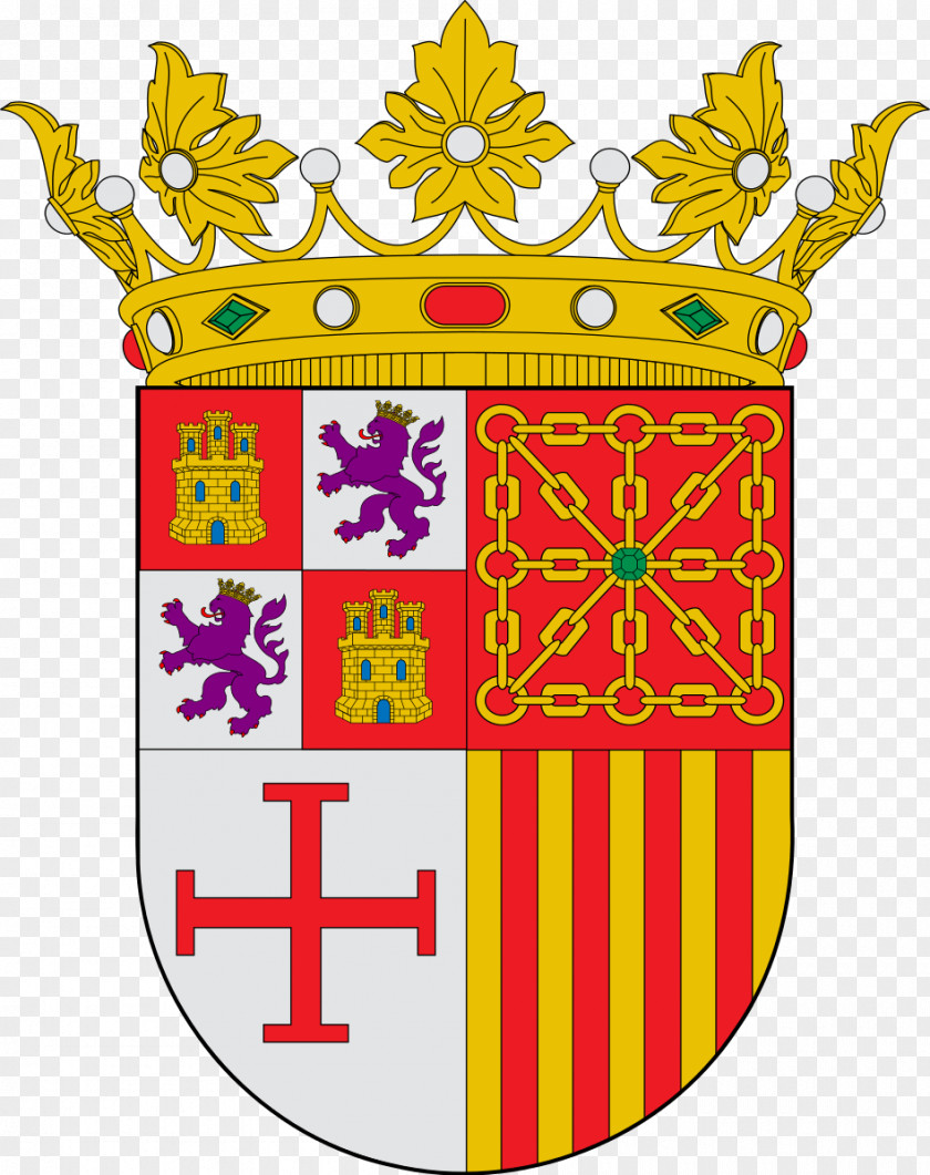 El Borge Escutcheon Coat Of Arms Spain Crown Aragon PNG