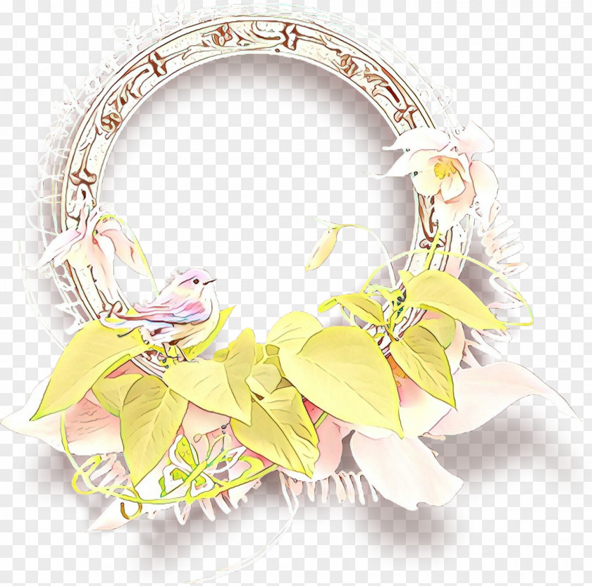 Jewellery Flower Yellow Background PNG