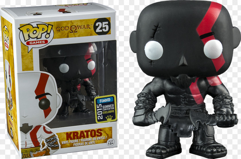 Kratos God Of War 3 III Funko Action & Toy Figures PNG