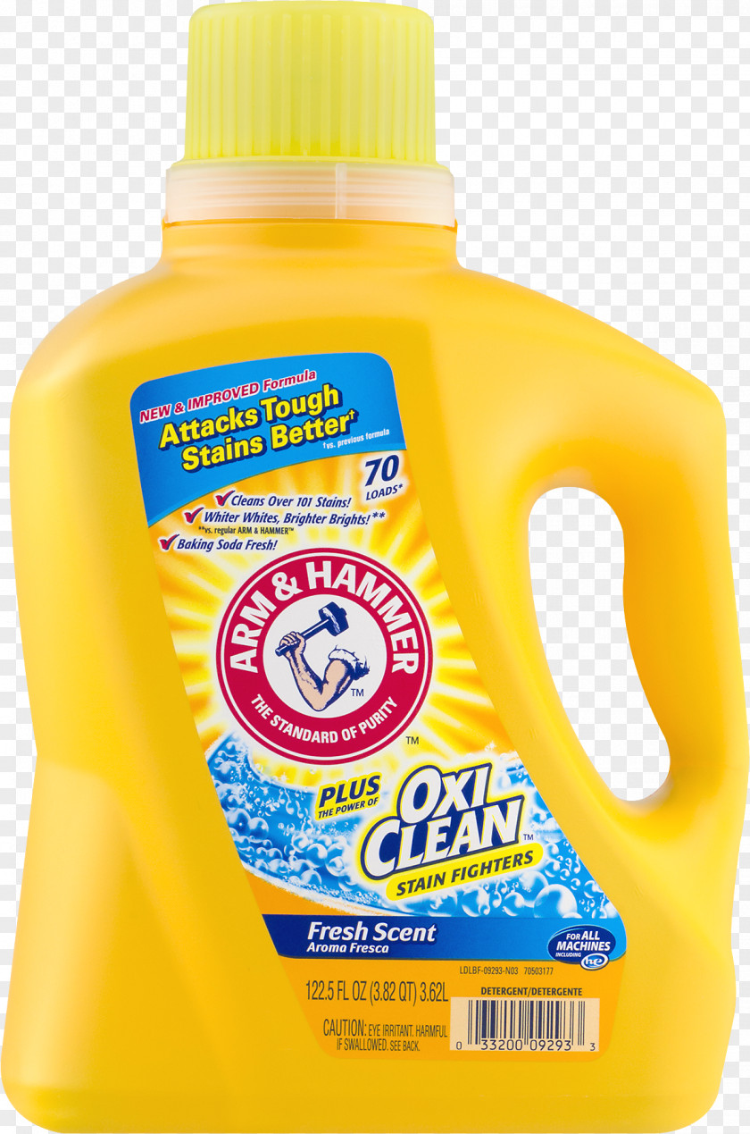 OxiClean Laundry Detergent Arm & Hammer Stain PNG