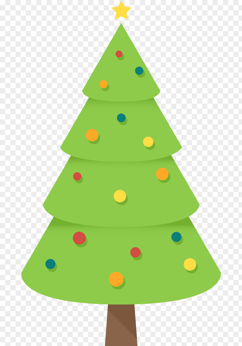 Cone Plant Family Tree Design PNG