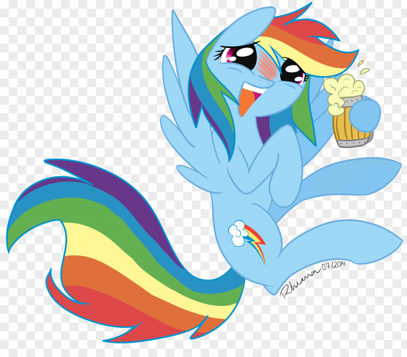 Design Marine Mammal Rainbow Dash Supermarine Spitfire Clip Art PNG