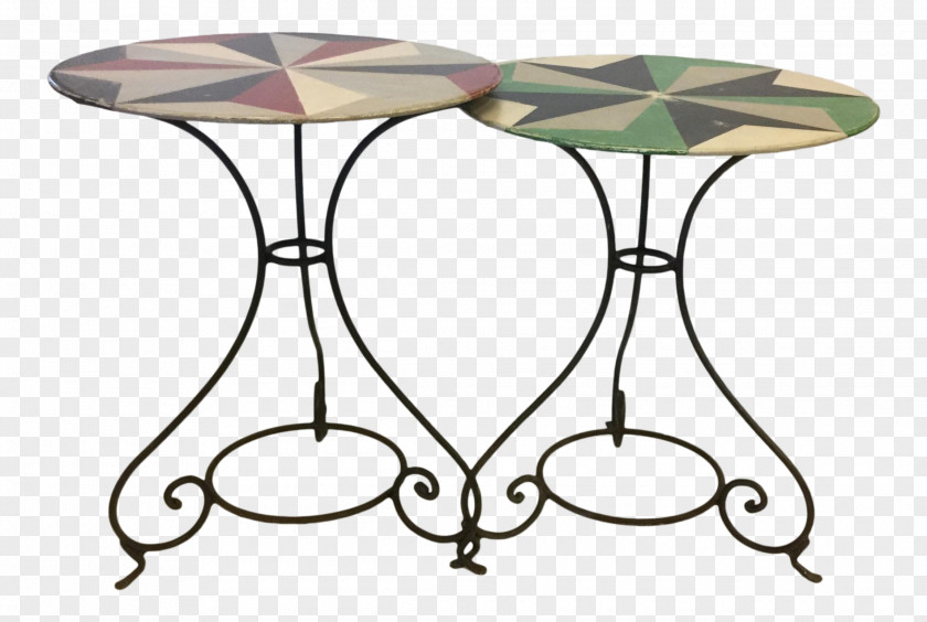 Hand Painted Desk Table Line Angle PNG