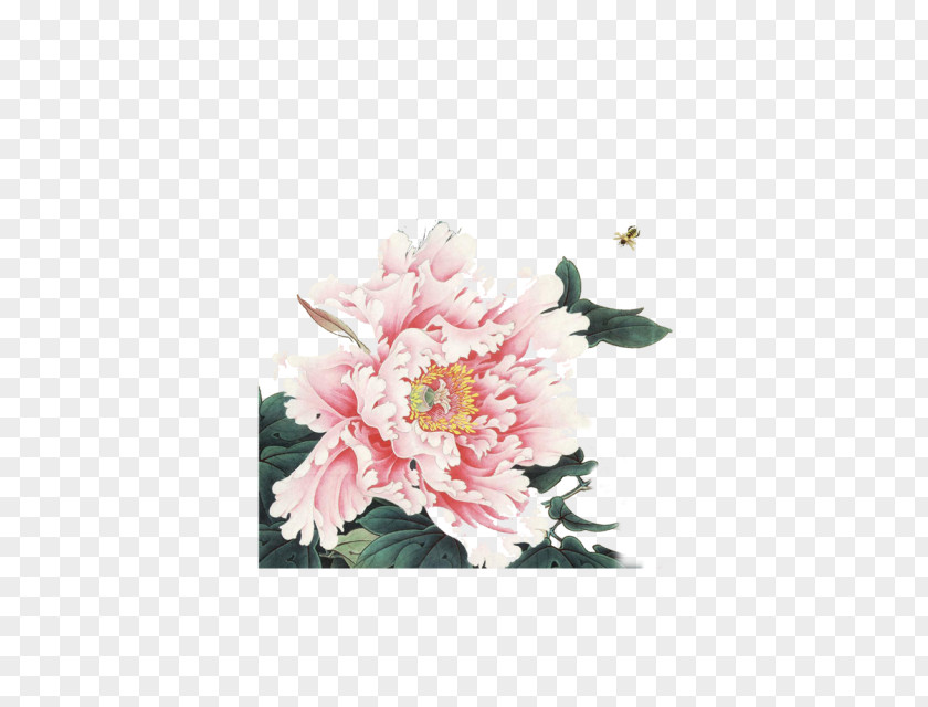 Painting Paint By Number Chinese Peony Art PNG