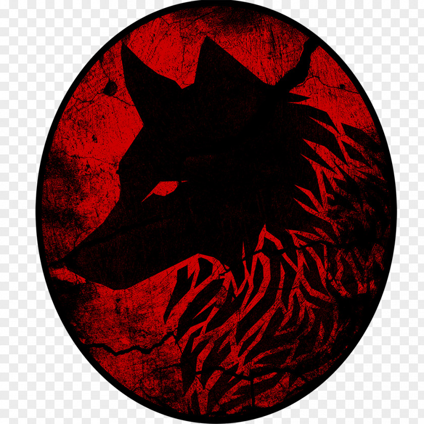 Red Wolf Emblem Video Dog Image Game PNG