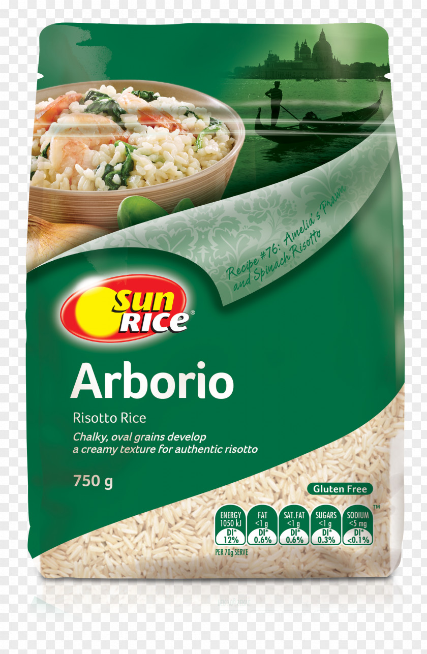 Rice Arborio Risotto Vegetarian Cuisine Italian PNG