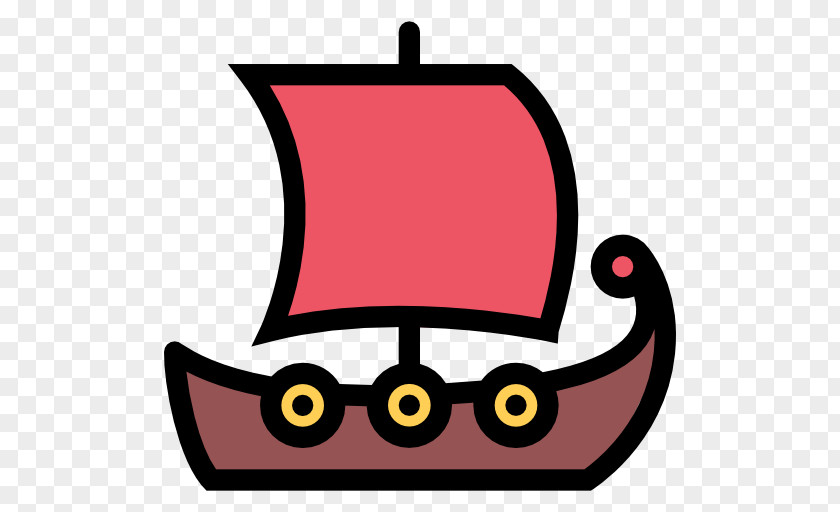 VIKINGOS Viking Ships Clip Art PNG