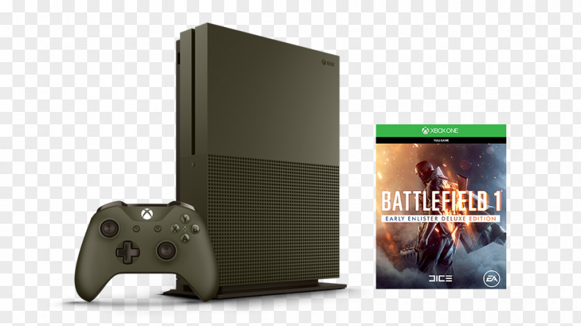 Xbox Battlefield 1 360 One S Forza Horizon 3 PNG