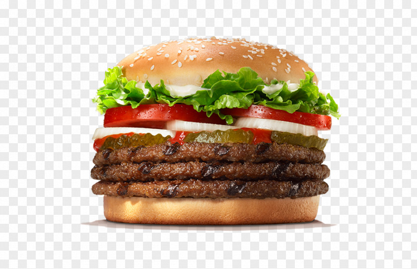 Burger King Whopper Hamburger Fast Food Take-out PNG