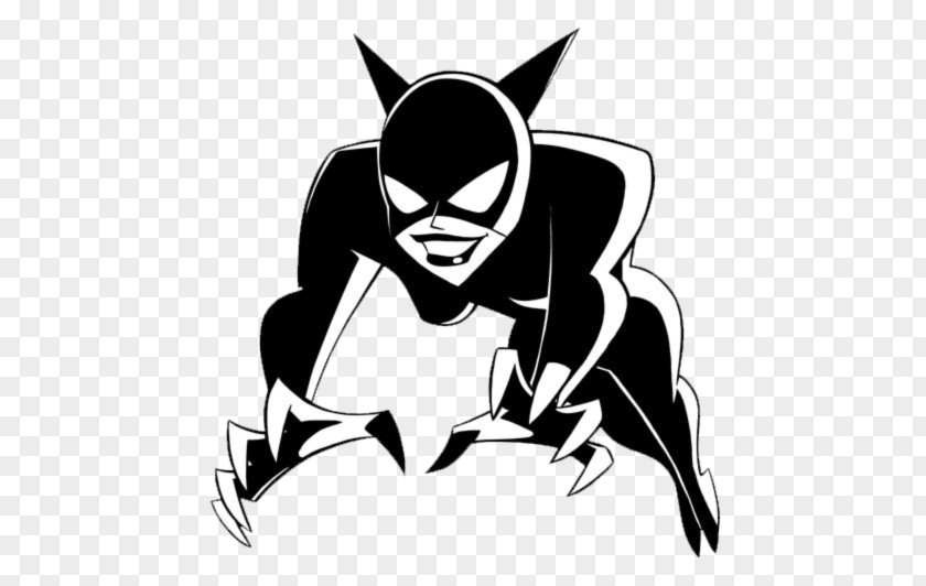Catwoman Batman Image Drawing Coloring Book PNG