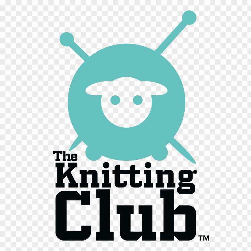 Club 80's The Friday Night Knitting Logo Brand Font PNG