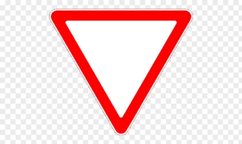 Driving Priority Signs The Highway Code Yield Sign Traffic PNG