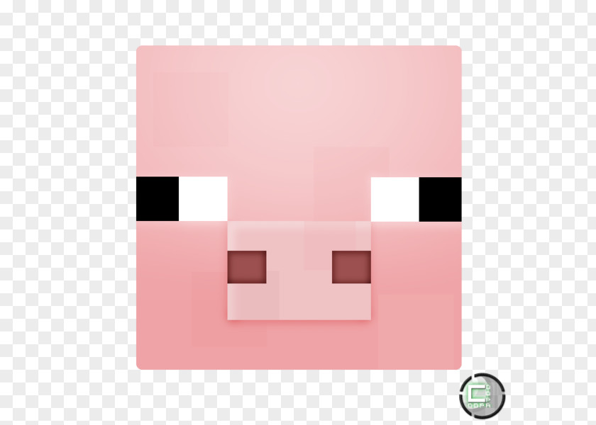 Edges Vector Minecraft Pig Survival Clip Art PNG