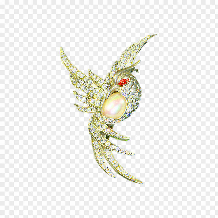 Gemstone Brooch Body Jewellery PNG