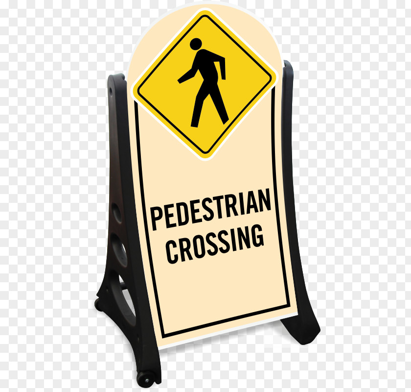 Zebra Crossing Pedestrian Traffic Sign Guard PNG