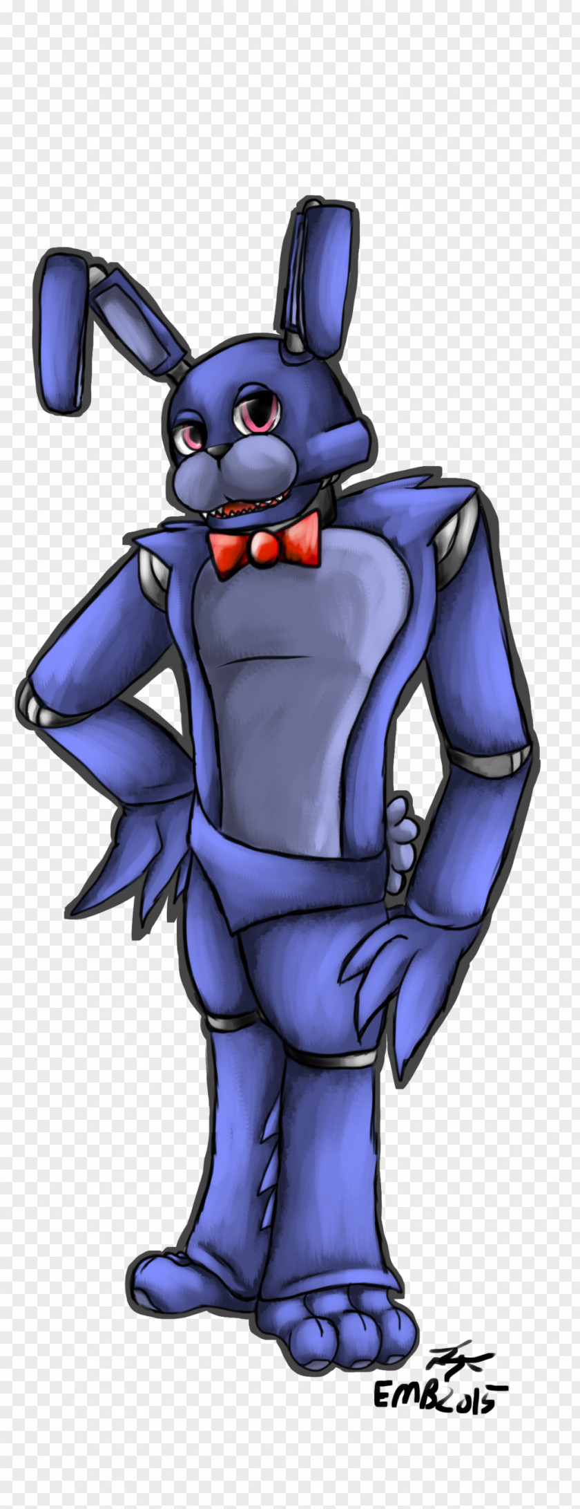 '03 Bonnie & Clyde Cobalt Blue Cartoon Character PNG