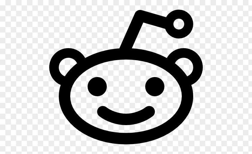 Reddit Alien Logo PNG