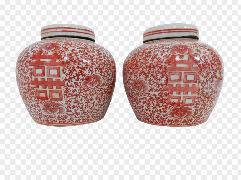 Shuang Ceramic Vase Pottery Jingdezhen Jar PNG