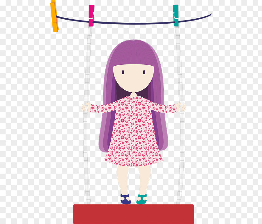 Swing Child Woman Clip Art PNG