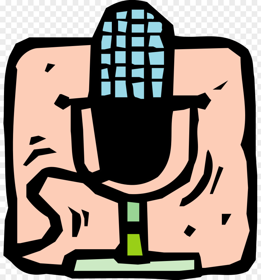 Cartoon Microphone Wireless Clip Art PNG