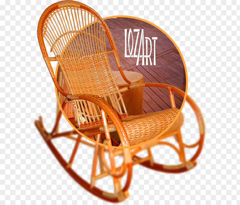 Chair Wicker Garden Furniture Basket PNG