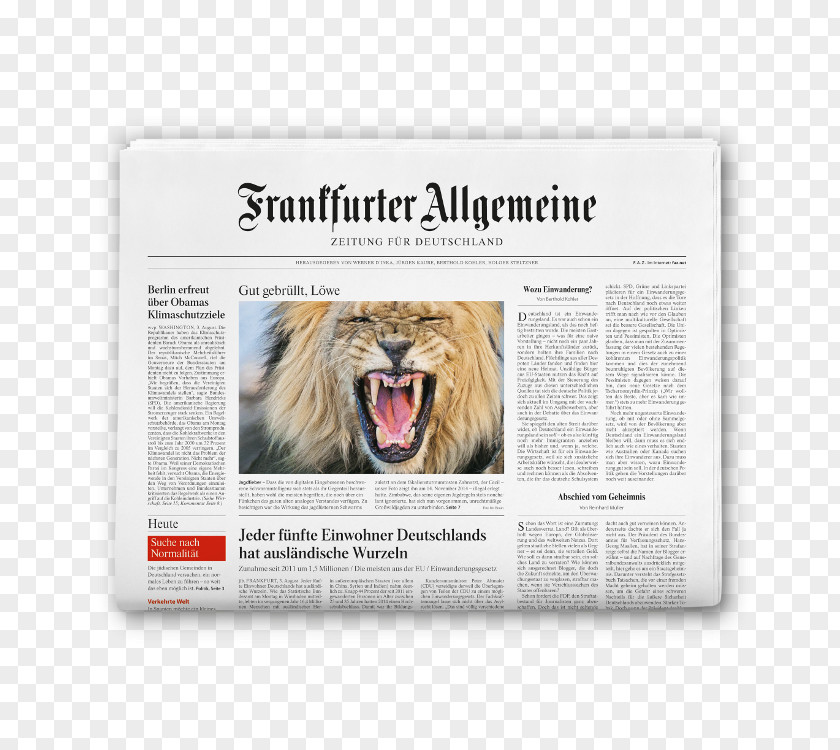 In-n-Out Frankfurter Allgemeine Zeitung Sunday Newspaper Journalism PNG