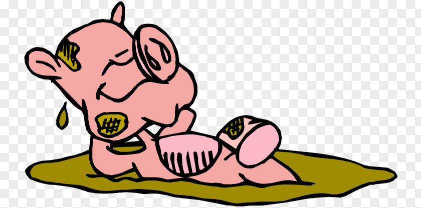 Pig Domestic Drawing Clip Art PNG