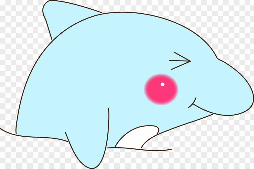 Vector Cute Dolphin Clip Art PNG