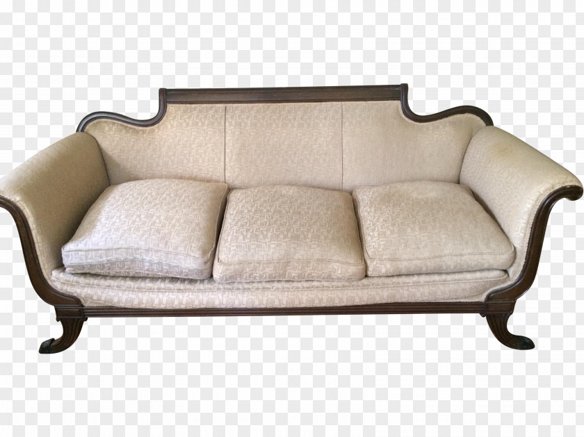 Vintage Couch Loveseat Sofa Bed Product Design PNG
