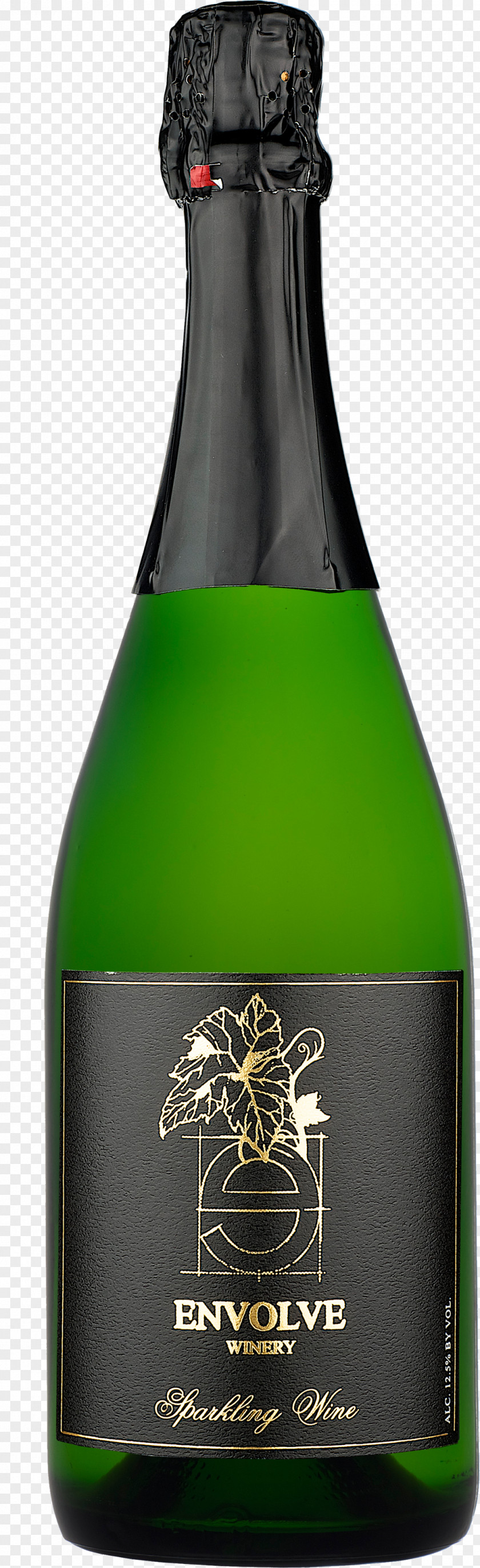 Wine Bottle Image Champagne Sparkling Chardonnay PNG