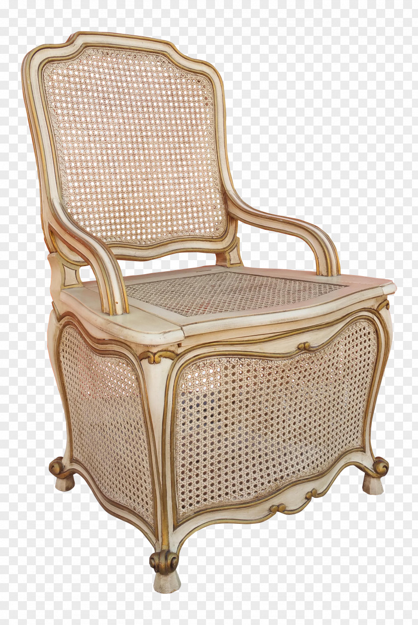 Antique Furniture Commode Chair French PNG