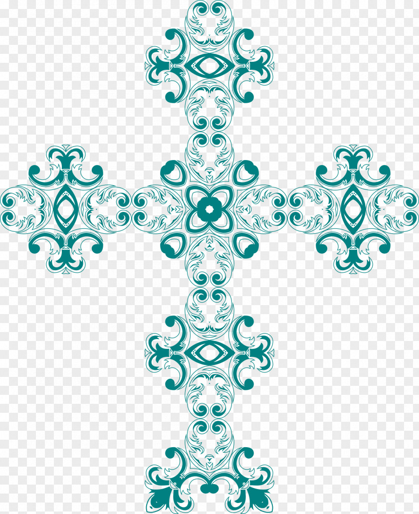 Cross Design Christian Crucifix Clip Art PNG