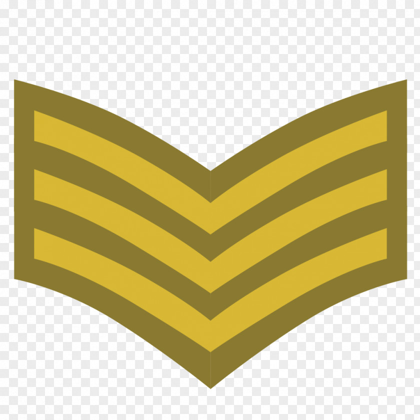 Military Sergeant Rank Chevron Army Officer Non-commissioned PNG