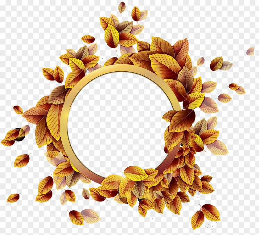 Almond Cuisine Gold Picture Frames PNG