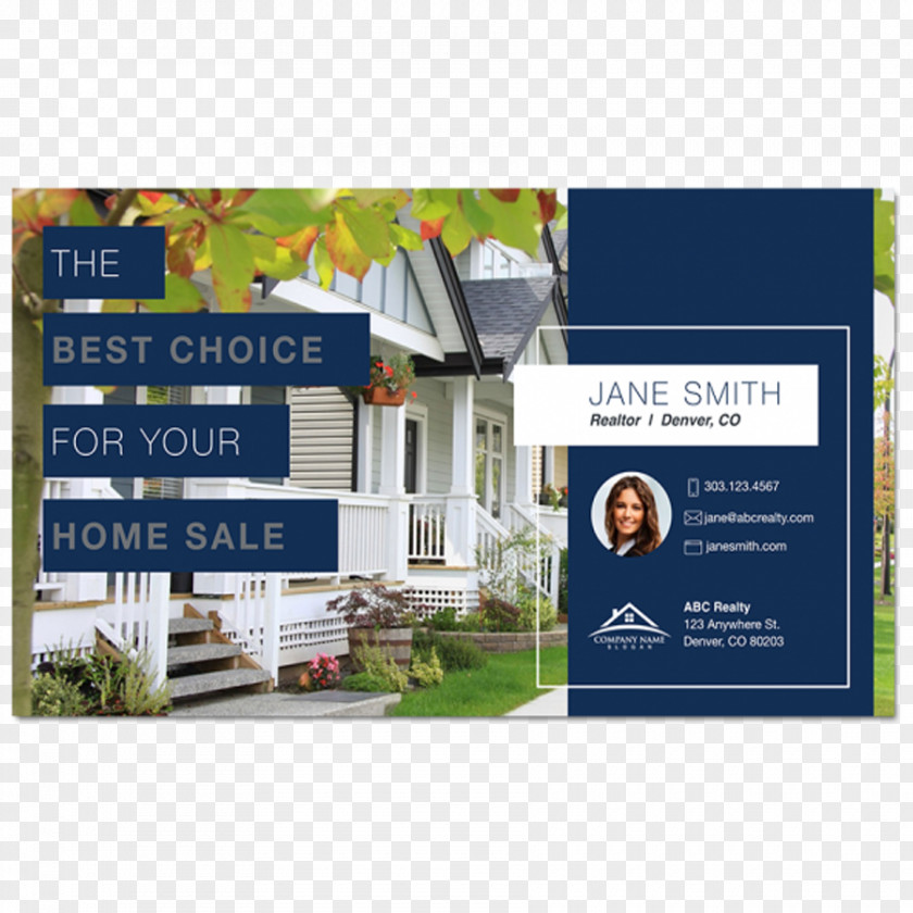 Flyer Template Estate Agent Real House Property Presentation PNG