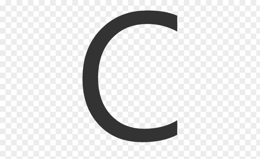 Letter C All Caps Font PNG