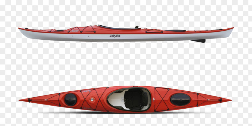 Red Bass Boat On Water Sea Kayak Product Design PNG