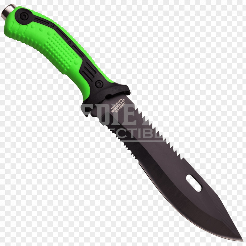 Serrated Blade Hunting & Survival Knives Throwing Knife Bowie Utility Machete PNG