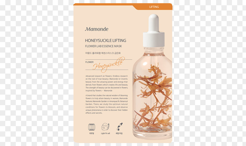 Mask Lotion Mamonde Flower Lab Facial Cosmetics PNG