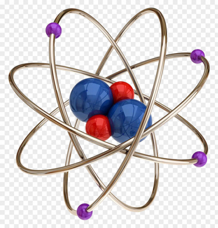 Atomo Atomic Nucleus Proton Electron Chemistry PNG