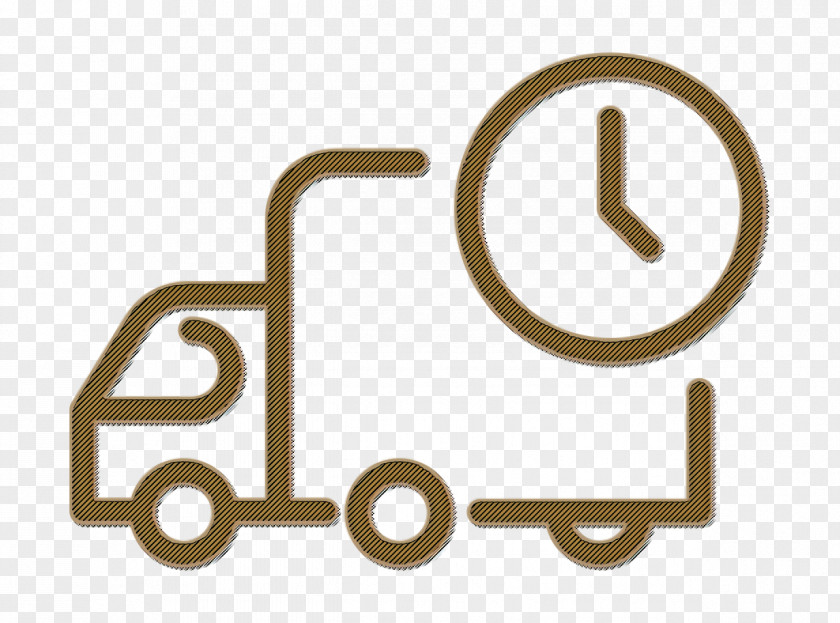 Delivery Delay Icon Truck Transport PNG