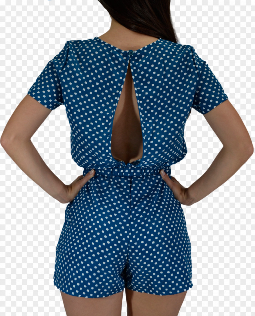 Dress Polka Dot Clothing Swimsuit Sleeve PNG