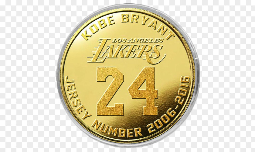 Lonzo Ball Los Angeles Lakers Gold Coin NBA PNG