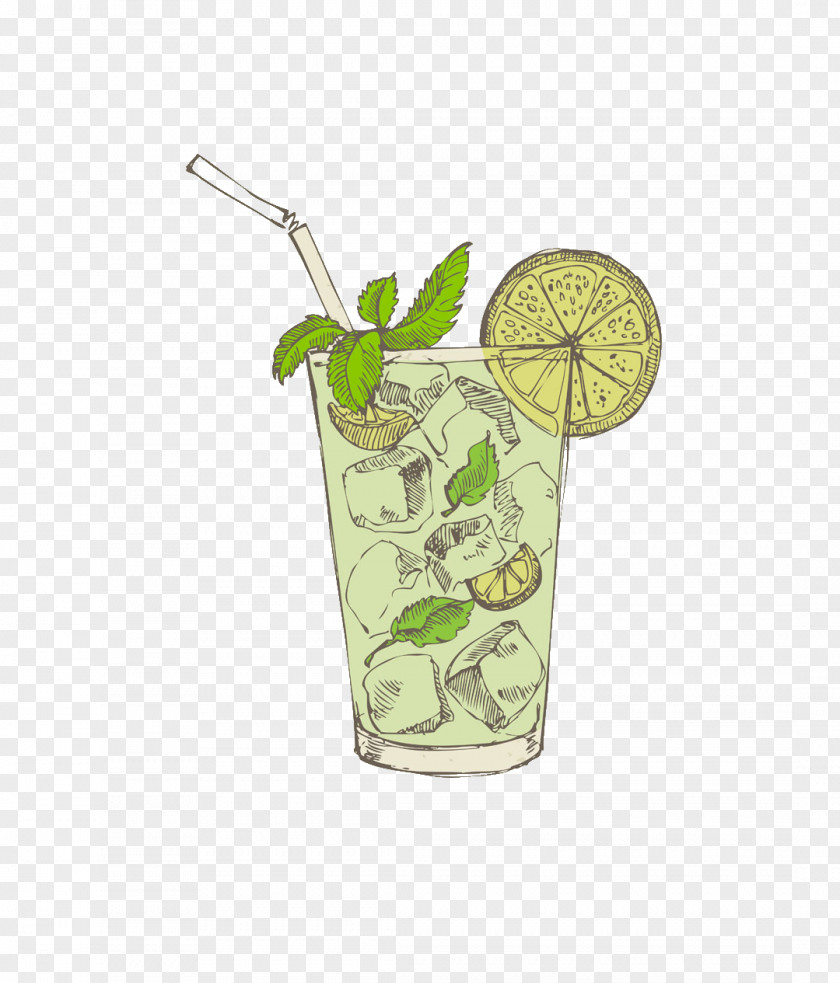 Mint Drink Mojito Cocktail Stock Photography Illustration PNG